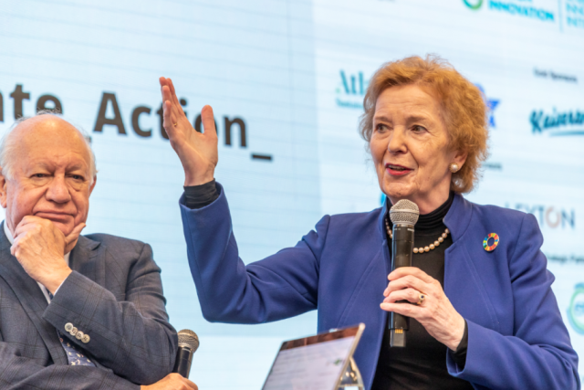 Mary Robinson - speaker at the Sustainable Innovation Forum 2019