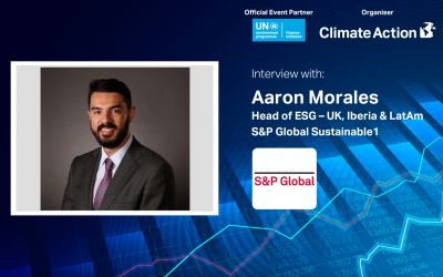 Interview with Aaron Morales at S&P Global Sustainable1 | #SINVEurope