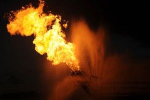 Gas flaring