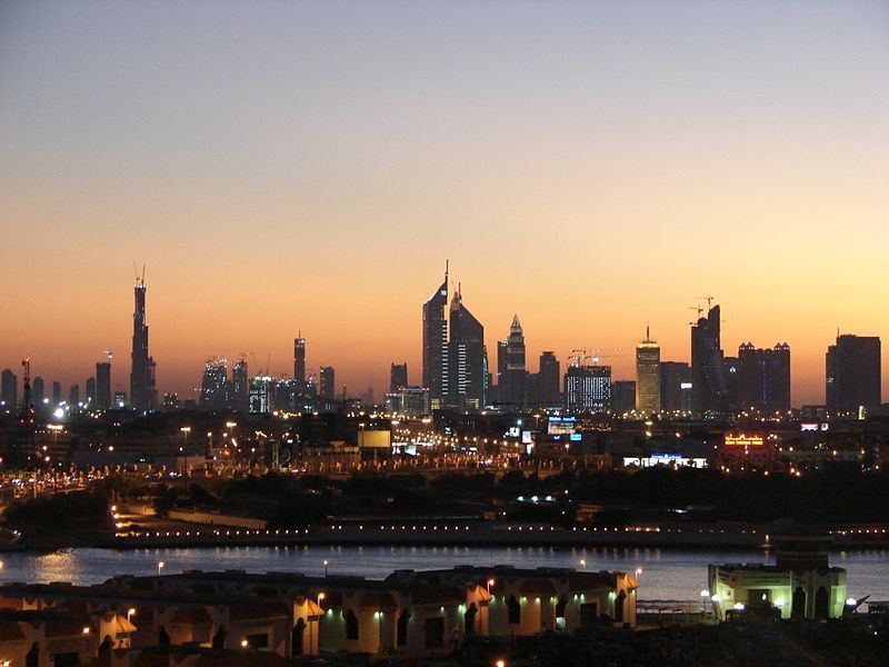 Doha at dusk