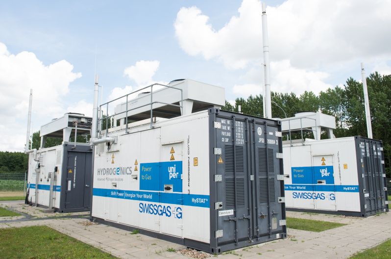 Uniper’s power-to-gas and methanation facility in Falkenhagen (Brandenburg, Germany)