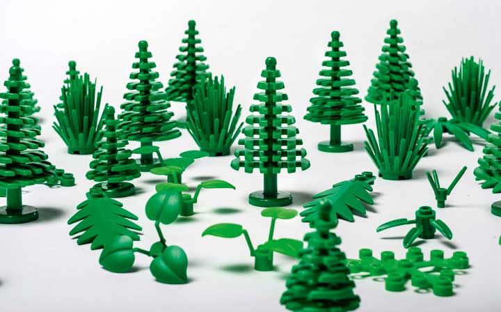 Lego plans new sustainable pieces to go on sale this year
