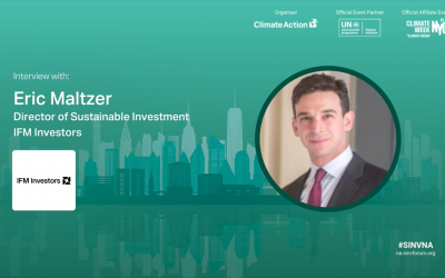 Interview with Eric Maltzer at IFM Investors | Sustainable Investment Forum North America 2024
