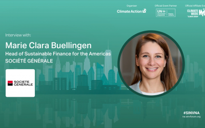 Interview with Marie Clara Buellingen, Société Générale | Sustainable Investment Forum North America