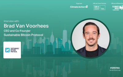 Interview with Brad Van Voorhees at Sustainable Bitcoin Protocol | Sustainable Investment Forum NA
