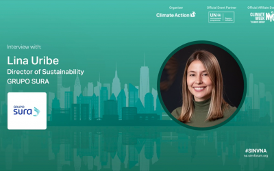 Interview with Lina Uribe at Grupo SURA | Sustainable Investment Forum North America