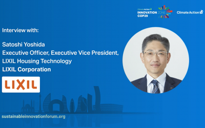 Interview with Satoshi Yoshida at LIXIL Corporation | Sustainable Innovation Forum 2024