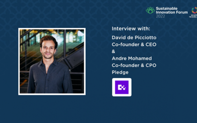 Interview with David de Picciotto and Andre Mohamed at Pledge | #SIF22