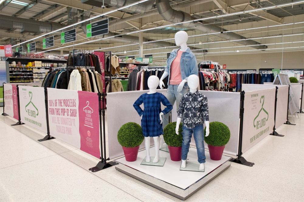 krise fælde pegs Asda to sell second-hand clothes in new pop up shop - Climate Action