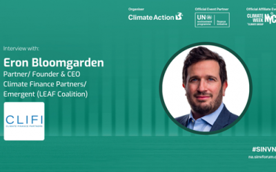 Interview with Eron Bloomgarden, Climate Finance Partners/Emergent (Leaf Coalition) #SINVNA23