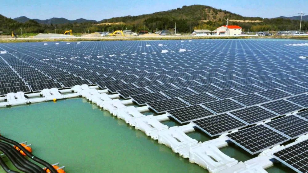China breaks ground the world's largest floating solar plant Climate Action