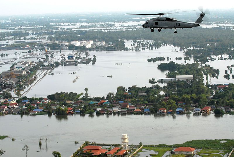 Major flooding in Thailand has contributed to growing concern over climate change at major companies