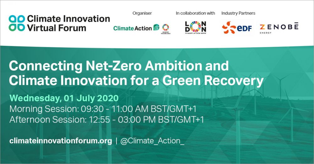 Climate Innovation Virtual Forum