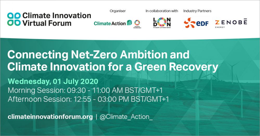 Climate Innovation Virtual Forum