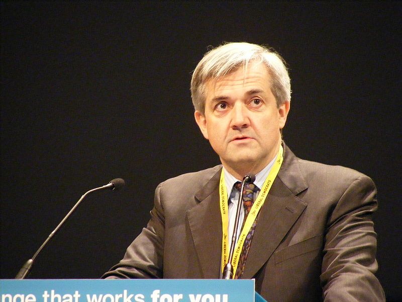 The UK’s Secretary of State for Energy and Climate Change, Chris Huhne.