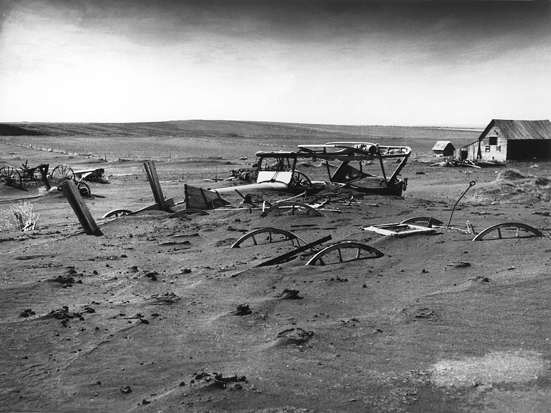 The drought of the 1930's led to the dust bowl, will this event become commonplace in future due to climate change?