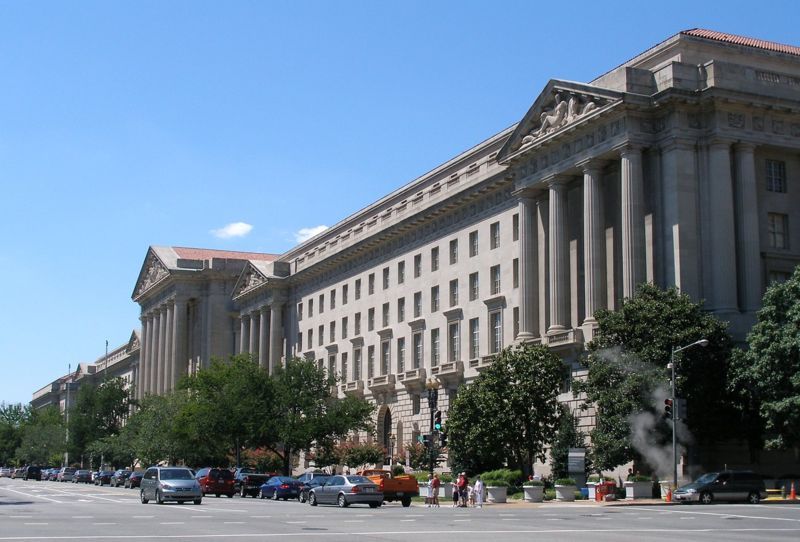 The EPA headquarters in Washington DC.