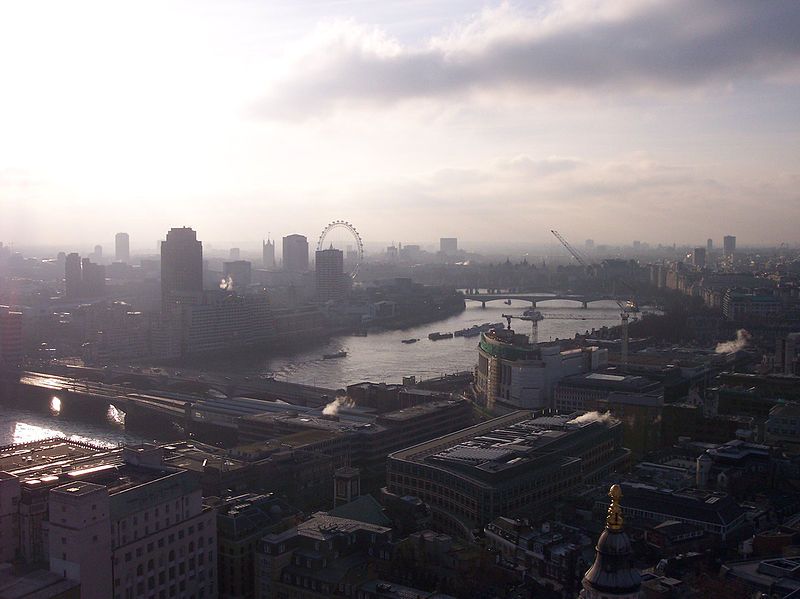 The London skyline from St. Pauls