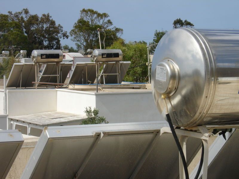 Solar panels in Santorini -a sign of things to come?