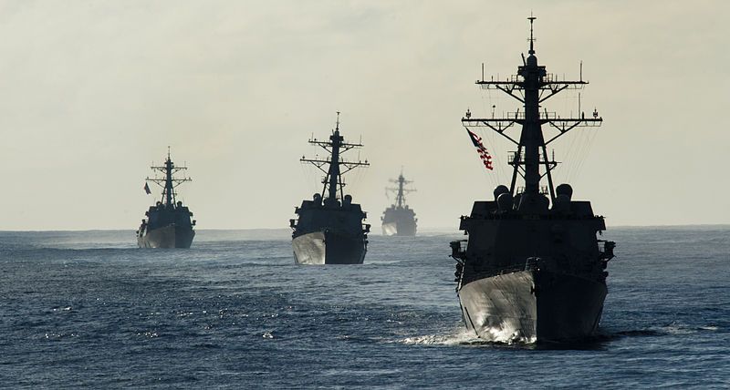 The US Navy last week began their 'great green fleet' operation